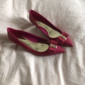 Coach Pink Kitten Heel Pump